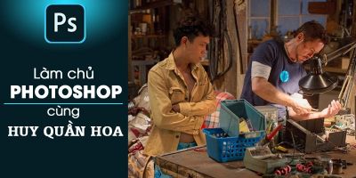 6. Khóa Cắt ghép Banner, Poster sản phẩm đơn giản bằng Photoshop – Huy Quần Hoa